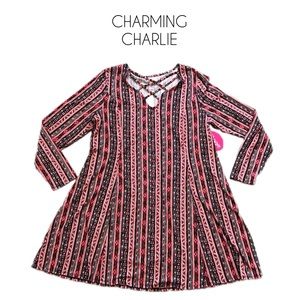 🆕 Charming Charlie | Multi Design Stripe Dress